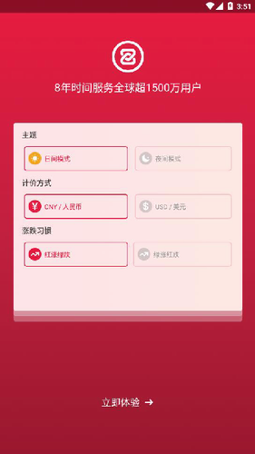 中币交易所苹果版界面展示