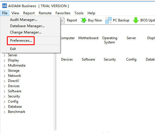 AIDA64中文界面设置步骤详解