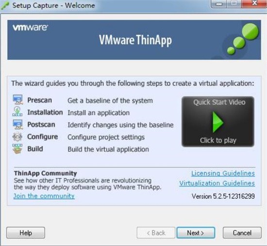 VMware ThinAppu7effu8272u7248(u5355u6587u4ef6u5236u4f5cu5de5u5177) 