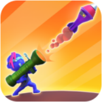 火箭炮小子中文版畅玩爆破射击v1.0.1 无敌版