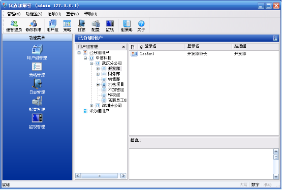 系统架构示意图
