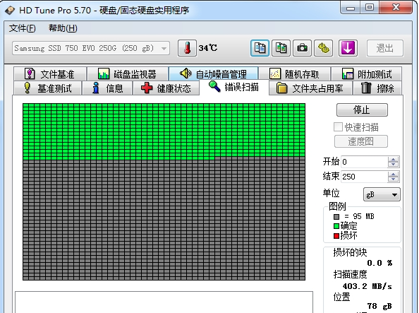 检测结果示意图