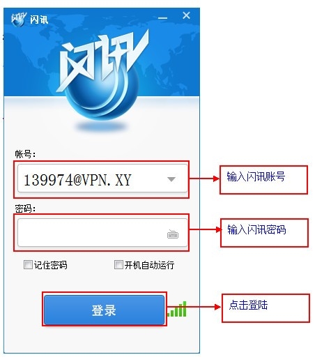 认证界面示意图